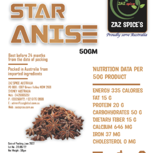 ANISEED STAR WHOLE 1KG