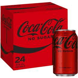 COKE ZERO 375ML (CANS X 24)