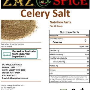 CELERY SALT 60GM