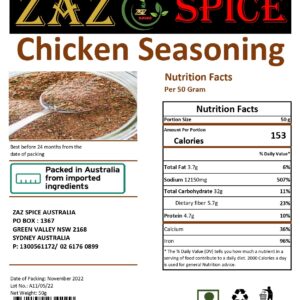 CHICKEN SEASONING 50GM