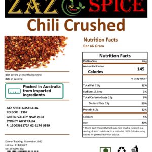CHILLI CRUSHED 46GM
