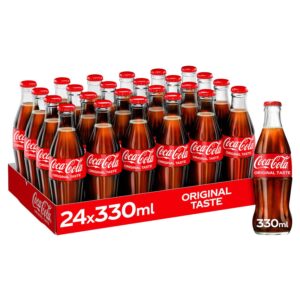 COKE 250ml GLASS BOTTLE x 24
