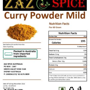 CURRY POWDER MILD 60GM