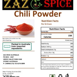 HOT CHILLI POWDER 56 GM