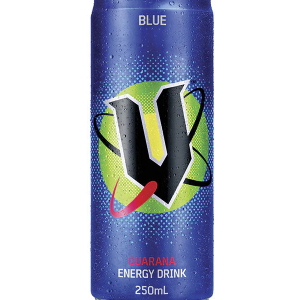 V DRINK 25O ML 24 PACK (BLUE)