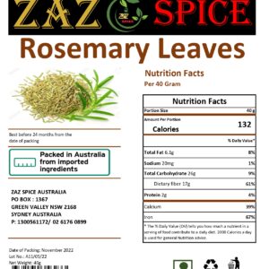 ROSEMARY LEAVES 40GM