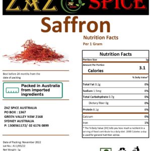 Safron threads 1 GM