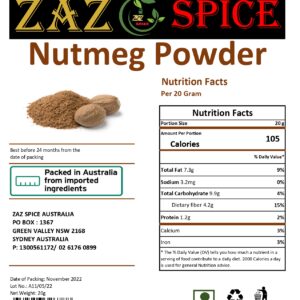 NUTMEG POWDER  20 GM