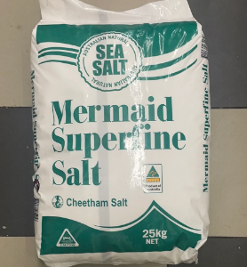 MERMAID SUPERFINE SALT  [ 25KG ]