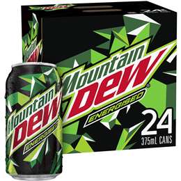 MOUNTAIN DEW 375ML (CANS X 24)