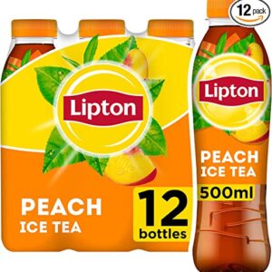 LIPTON PEACH TEA 500ML X 12
