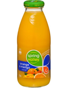 SPRING VALLEY ORANGE& MANGO 300ML X 24
