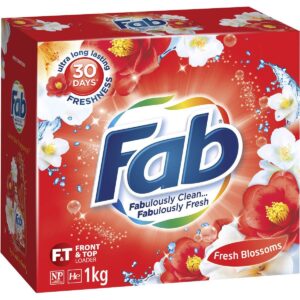 Fab Laundry Pdr 1kg * (12) CTN