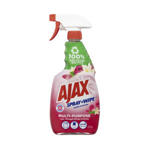AJAX 475 ML SPRAY N WIPE DIVINE BLENDS (VANILA.& BERRIES )